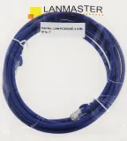 Патч-корд Патч-корд LANMASTER LSZH UTP кат.5e, 3.0 м, синий
