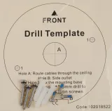 Монтажная коробка Hikvision DS-1280ZJ-DM18
