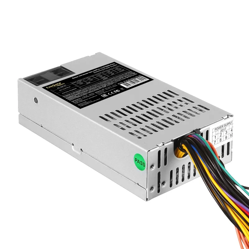 Серверный БП 250W ExeGate ServerPRO-1U-F250S (Flex ATX, 4cm fan, flat cables 24pin, (4+4)pin, 3xSATA, 2xIDE)