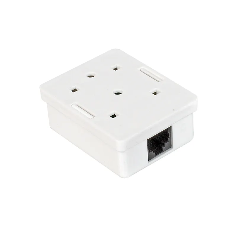 Розетка внешняя ExeGate SM1-RJ45-C5 RJ-45 кат.5/5E UTP Krone/110