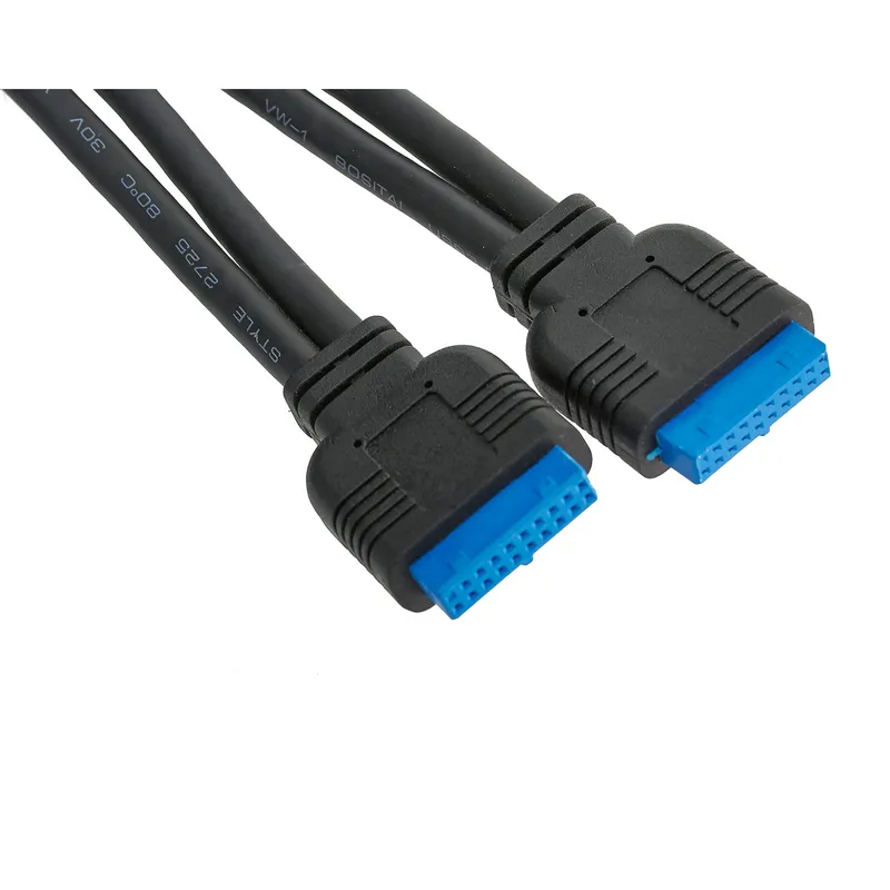 Планка USB на переднюю панель ExeGate U3H-617, 3,5", 1*USB3.0+1*TypeC, черная, металл, подсоединение к мат. плате