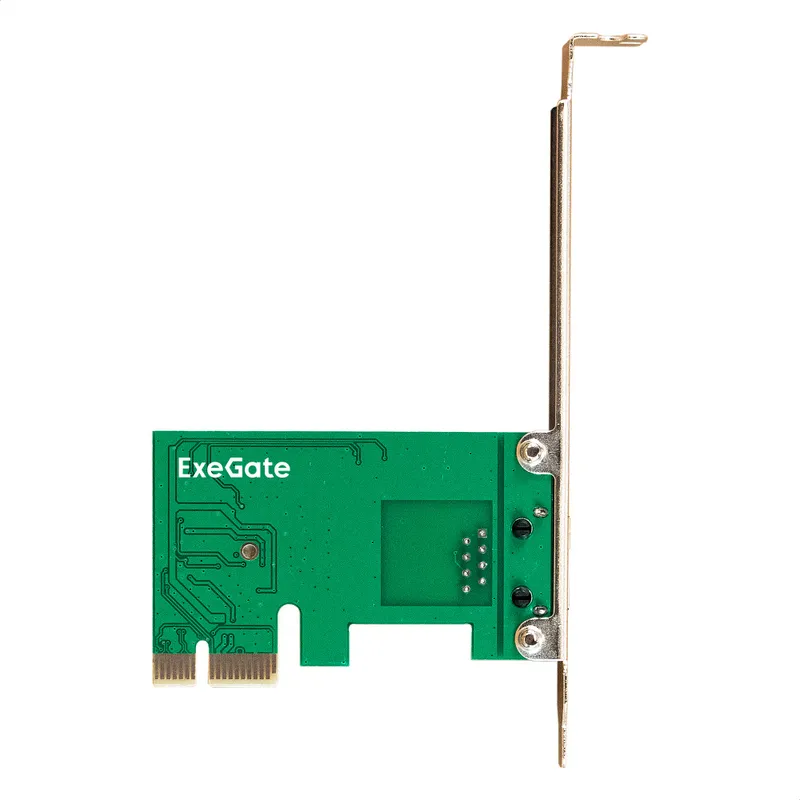 Сетевой адаптер Exegate Сетевой адаптер ExeGate EXE-560 (EX281224RUS, PCI-E, UTP 10/100/1000Mbps, RTL8111C)