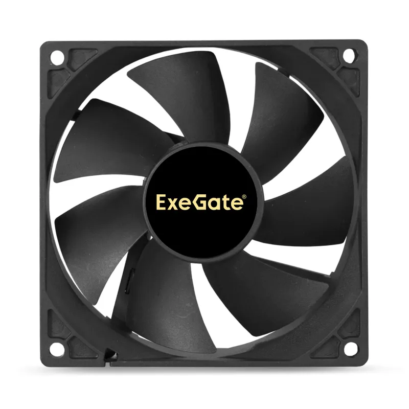 Вентилятор 12В DC ExeGate ExtraPower EP09225S3P (92x92x25 мм, Sleeve bearing (подшипник скольжения), 3pin, 2600RPM, 32dBA)