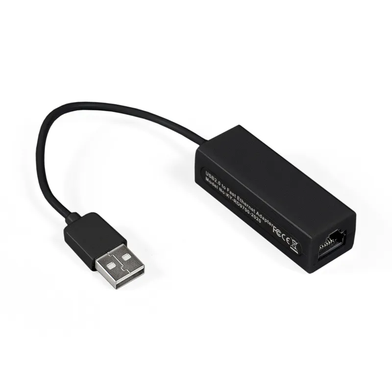 Кабель-адаптер ExeGate EXE-UA2-45 (USB2.0 --> 1xRJ45 UTP 10/100Mbps)