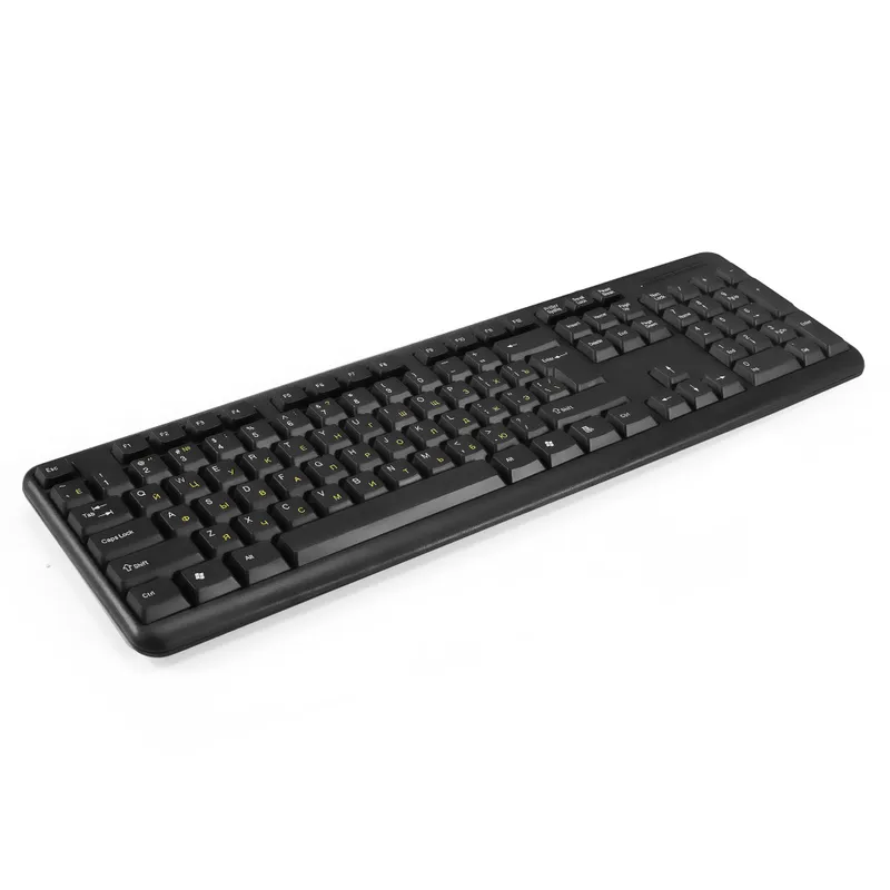 Клавиатура ExeGate Professional Standard LY-331L5 (USB, полноразмерная, влагозащищенная, 104кл., Enter большой, длина кабеля 2,55м, черная, Color box)