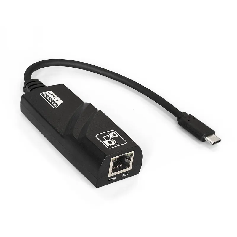 Кабель-адаптер ExeGate EXE-730-45 (USB3.0 Type C --> 1xRJ45 UTP 1000Mbps, Realtek Chipset RTL8153)