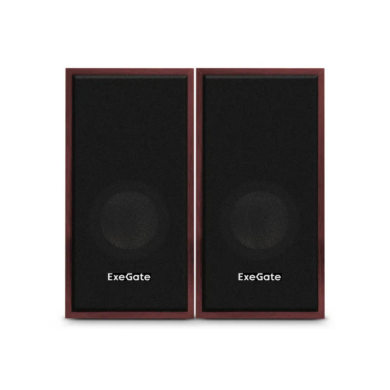 Акустическая система 2.0 ExeGate Tango 314 (питание USB, 2х3Вт (6Вт RMS), 80-20000Гц, вишня, Color Box)