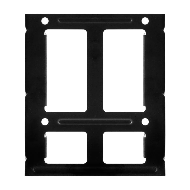 Салазки (переходник) ExeGate HD-22T3M для установки 2xHDD/SSD 2.5" в отсек 3.5" металлические