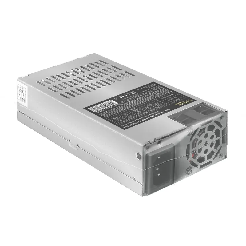 Серверный БП 450W ExeGate ServerPRO-1U-F450AS (Flex ATX, APFC+Dual Forward, КПД 80% (80 PLUS), 4cm fan, flat cables 24pin, (4+4)pin, PCI-E, 3xSATA, 2xIDE)