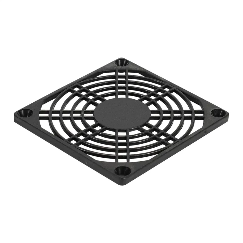 Решетка для вентилятора 80x80 ExeGate EG-080PSB (80x80 мм, пластиковая, квадратная, черная)