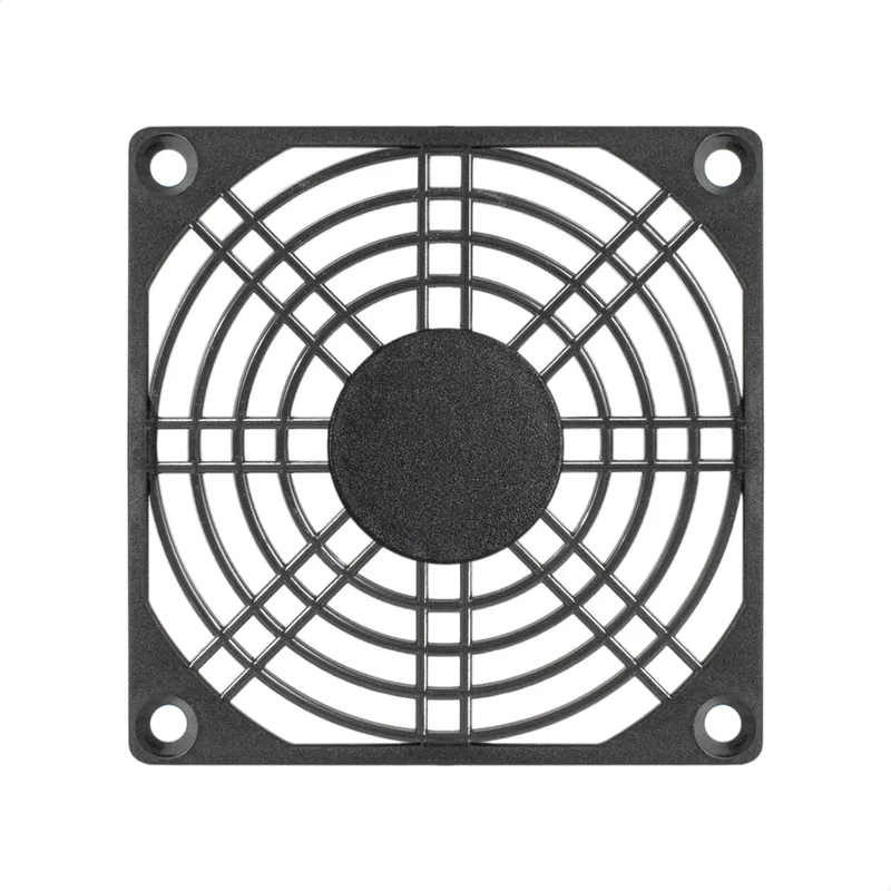 Решетка для вентилятора 80x80 ExeGate EG-080PSB (80x80 мм, пластиковая, квадратная, черная)