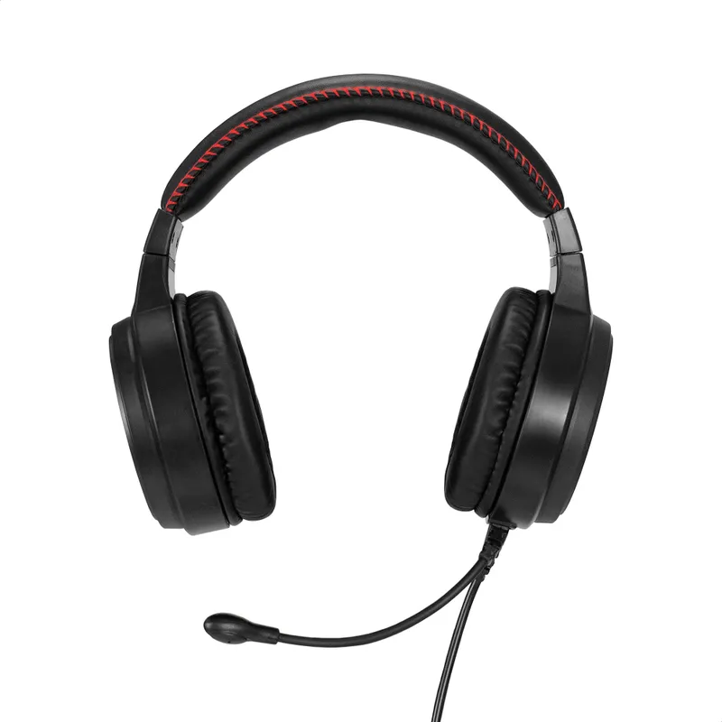 Полноразмерные игровые наушники с микрофоном (гарнитура) ExeGate Gaming HS-520G (регулировка оголовья, гибкий держатель микрофона, USB, 2x3.5мм, динамик 40мм, 20-20000Гц, длина кабеля 2.5м, регулировка громкости, RGB подсветка)