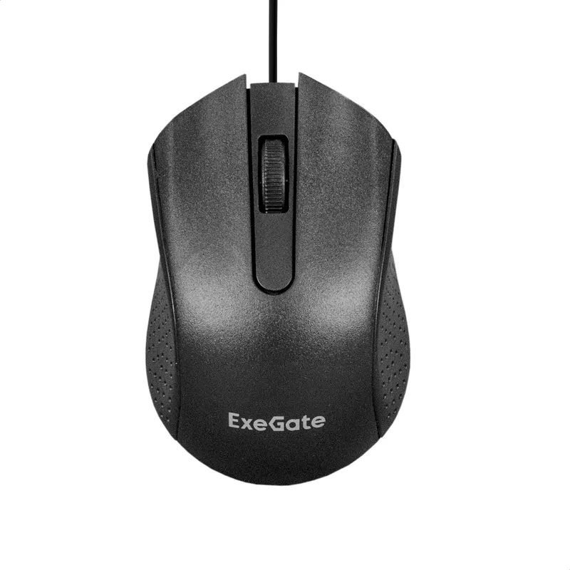 Мышь ExeGate Professional Standard SH-8012L (USB, оптическая, 1000dpi, 3D, 3 кнопки и колесо прокрутки, длина кабеля 2м, черная, Color Box)