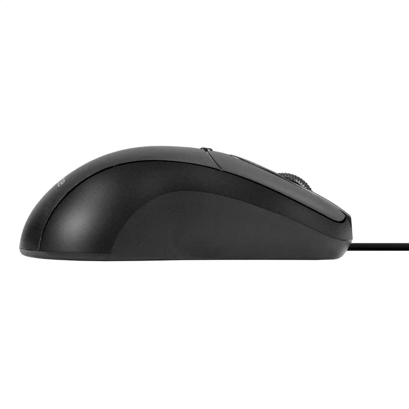 Мышь ExeGate Professional Standard B100 (USB, оптическая, 1000dpi, 3D, 3 кнопки и колесо прокрутки, длина кабеля 1,5м, черная, Color Box)
