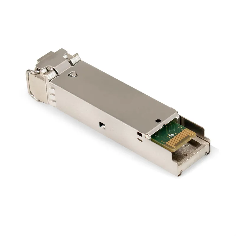 Трансивер SFP ExeGate EXT-1G-MM850-LC2-550M (1000Base-SX для многомодового оптического кабеля, 1,25 Гбит/с, Tx:850/Rx:850 нм, до 550 м, разъем Duplex LC)