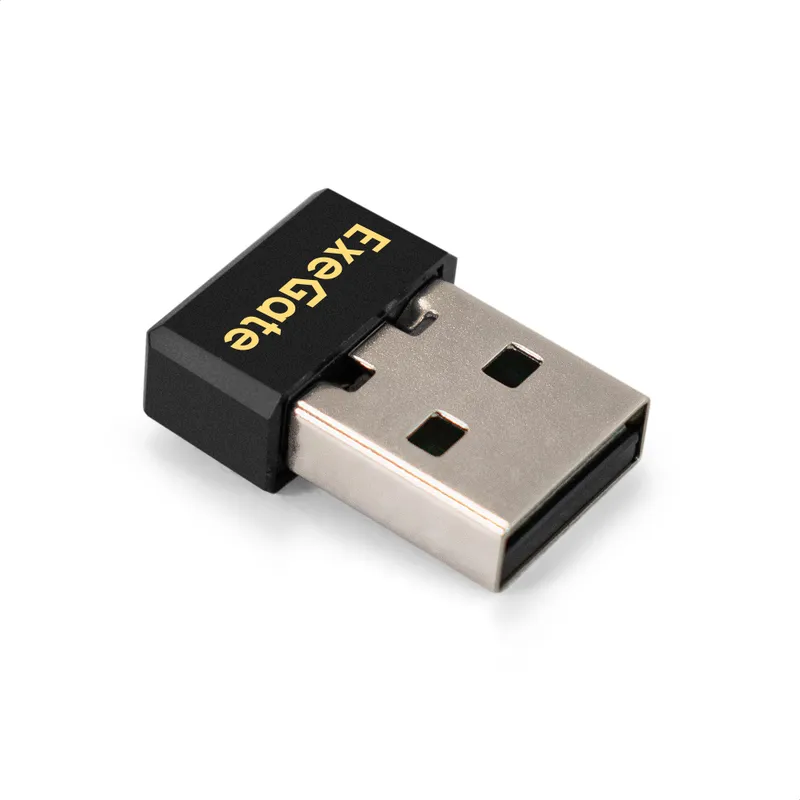 Сетевой адаптер Wi-Fi 4 ExeGate ETL-WN725N-1 (Беспроводной USB адаптер, Wi-Fi N (b/g/n), чипсет Realtek8188, до 150 Мбит/с на 2,4 ГГц, внутренняя антенна, USB 2.0)