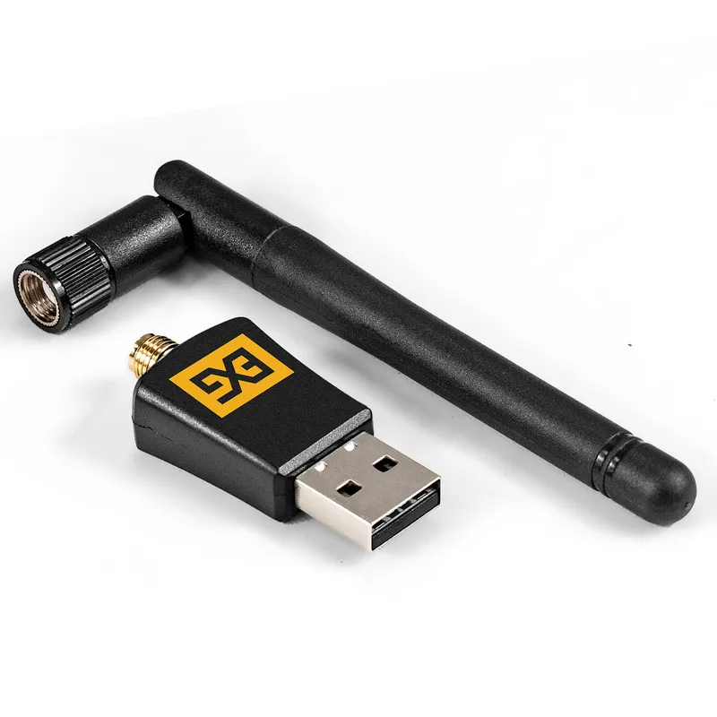 Сетевой адаптер Wi-Fi 5 двухдиапазонный ExeGate EX-W5-T2U Plus-AC650 (Wi-Fi AC (a/b/g/n/ac), чипсет Realtek8811, 2.4 ГГц до 200 Мбит/с + 5 ГГц до 433 Мбит/с, внешняя съемная 2dBi антенна, USB 2.0)