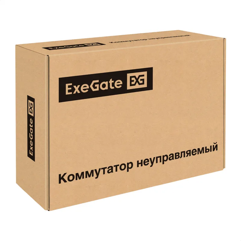 Коммутатор неуправляемый ExeGate EDGS-1006D.4PoE-65W (6-портовый гигабитный UTP 10/100/1000 Base-T: 4 порта IEEE 802.3af (PoE), мощность PoE: 15,4W, суммарно 65W, 2 порта RJ45 uplink, настенный/настольный, металлический корпус)