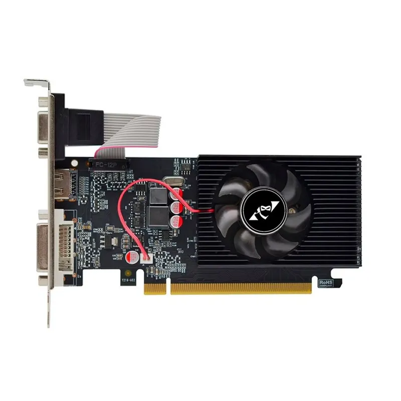 Видеокарта Ninja (Sinotex) GT240 1GB DDR3 128bit VGA DVI HDMI 1FAN LP RTL