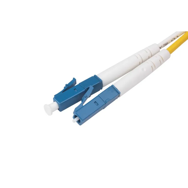 Кабель Hyperline  FC-D2-9-LC/UR-LC/UR-H-5M-LSZH-YL Патч-корд волоконно-оптический (шнур) SM 9/125 (OS2), LC/UPC-LC/UPC, 2.0 мм, duplex, LSZH, 5 м