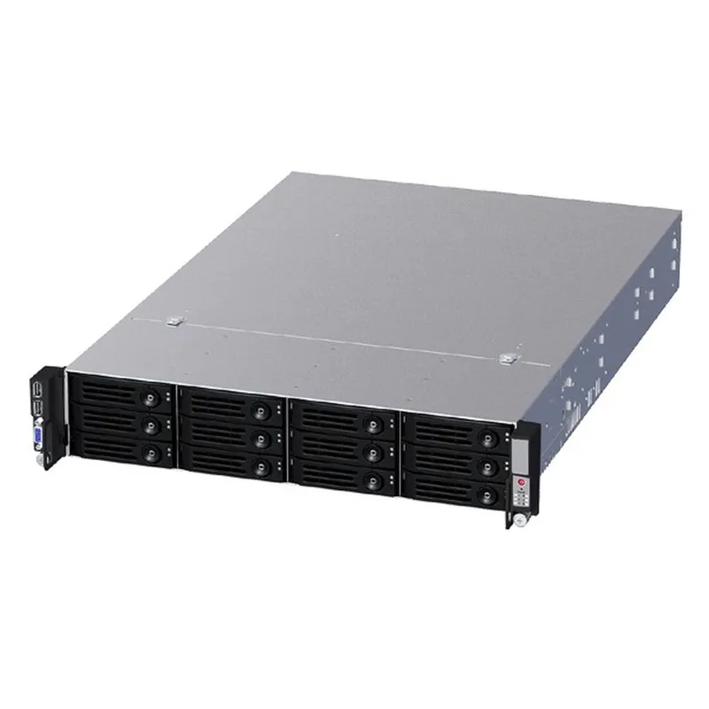 Корпус Ablecom CS-R26-15P, PSU: CRPS(1+1), Acbel: 800W, HDD Tray: 12, 12-port 12Gbps SAS/SATA to 3-port Mini-SAS HD CS-R26-15P, PSU: CRPS(1+1), 12 drive trays , shot depth body, Backplane: 12-port 12Gbps SAS/SATA to 3-port Mini-SAS HD with SGPIO
