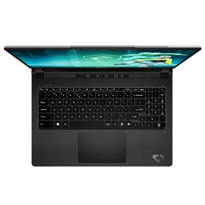 Ноутбук MSI Cyborg 15 C2WE-017XRU Intel Core 5 210H/16Gb (1*16 D5)/SSD512Gb/RTX5050 8Gb (45W)/15.6"/IPS/FHD/1920x1080/144Hz/NoOS/Platinum Gray/1.95kg