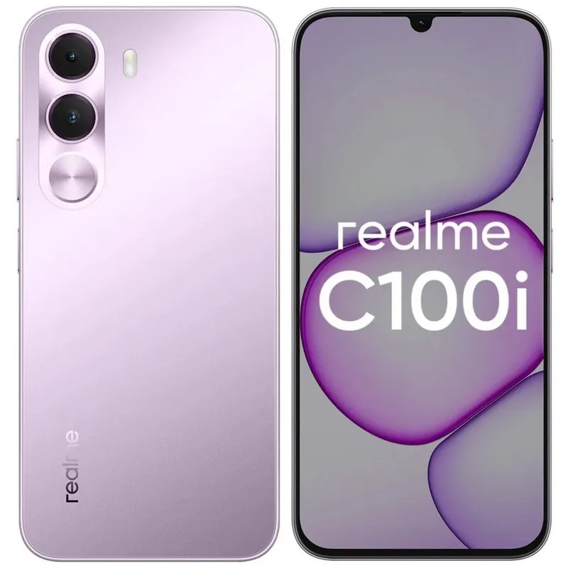 Смартфон Realme C100i 4+128 фиолетовый (RMX5377 C100i 4+128 фиолетовый)