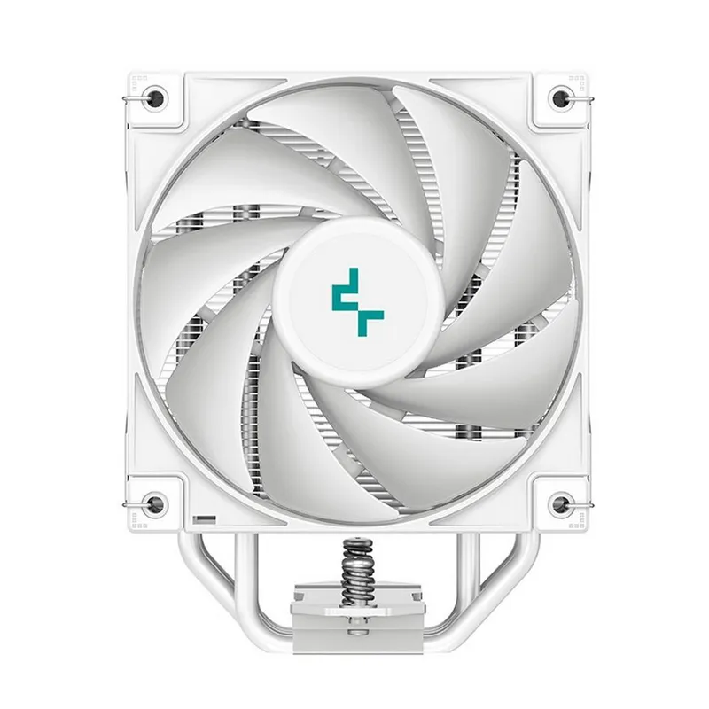 Вентилятор Deepcool AK400 WH (White, Height 155mm, 6mm x 4pcs, Fan 120mm, 500;1850RPM ±10%, < 29 dB(A), 4-pin PWM, TDP 220W, Al+Cu, Screw, Socket AMD AM5/AM4, Intel LGA1700/1200/115x) (R-AK400-WHNNMN-G-1) {18} (727422)