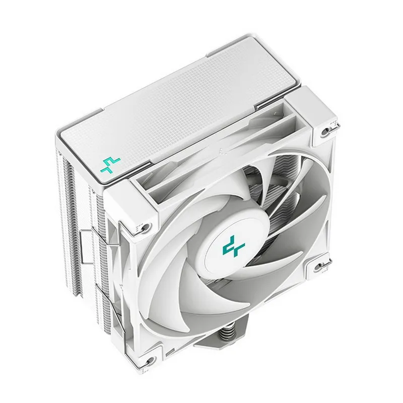 Вентилятор Deepcool AK400 WH (White, Height 155mm, 6mm x 4pcs, Fan 120mm, 500;1850RPM ±10%, < 29 dB(A), 4-pin PWM, TDP 220W, Al+Cu, Screw, Socket AMD AM5/AM4, Intel LGA1700/1200/115x) (R-AK400-WHNNMN-G-1) {18} (727422)