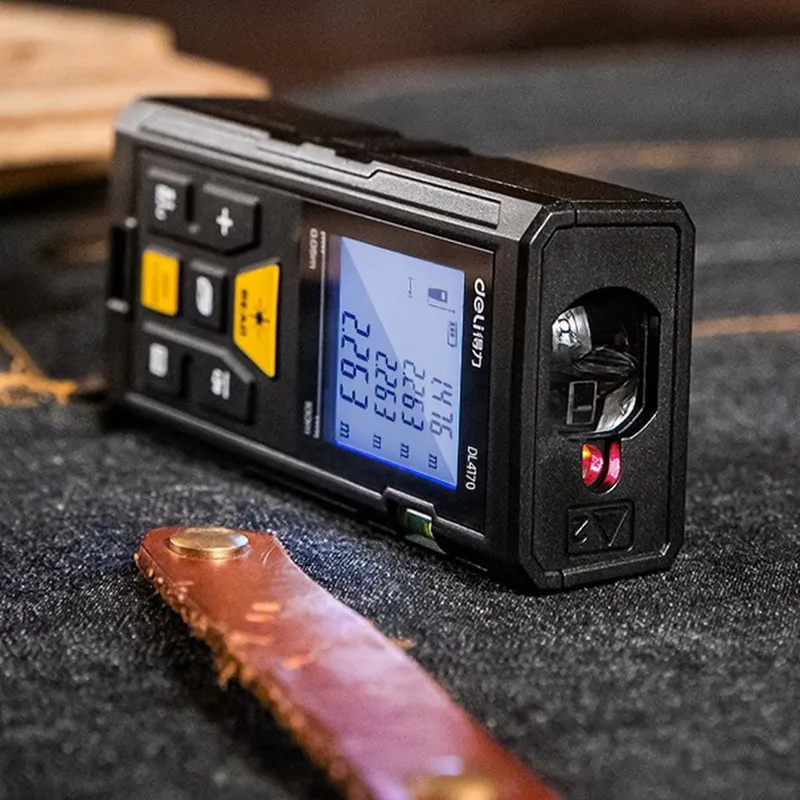 Лазерный дальномер Deli DL4170 Диапазон измерения 0,05;80м, точность измерения ±3мм