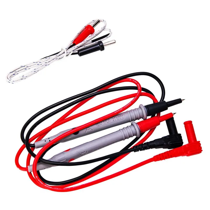  Многофункциональный цифровой мультиметр Deli DL334303 напряж. 0-1000В, сила тока 0,02-10А, сопр. до 60 МОм, ЖК-дисплей