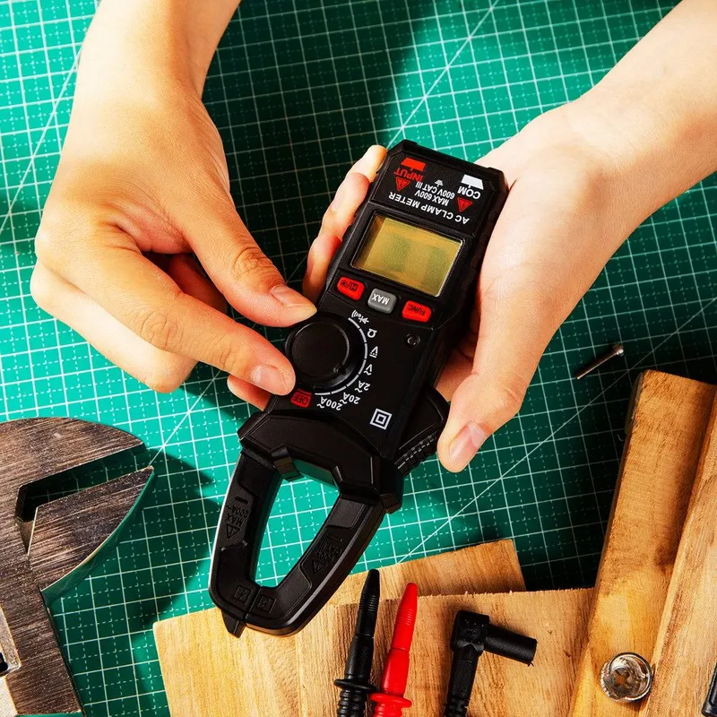  Токоизмерительные клещи цифровые Deli DL334201