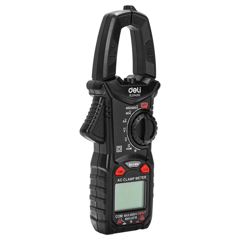  Токоизмерительные клещи цифровые Deli DL334203