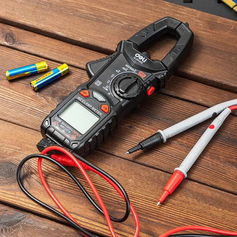  Токоизмерительные клещи цифровые Deli DL334203