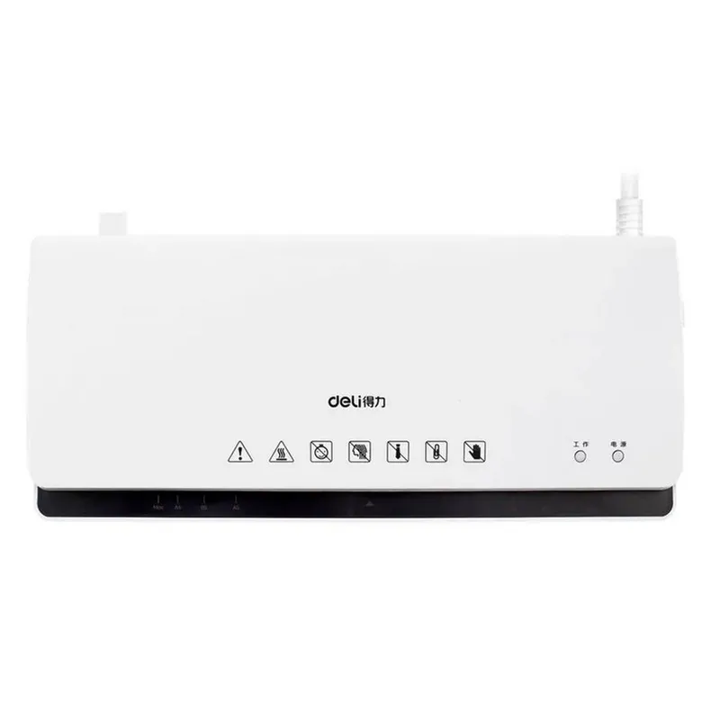 Ламинатор Deli Film width: A4Laminate speed: 250mm/min  Film range: 70-125mic Thickness: about 3min