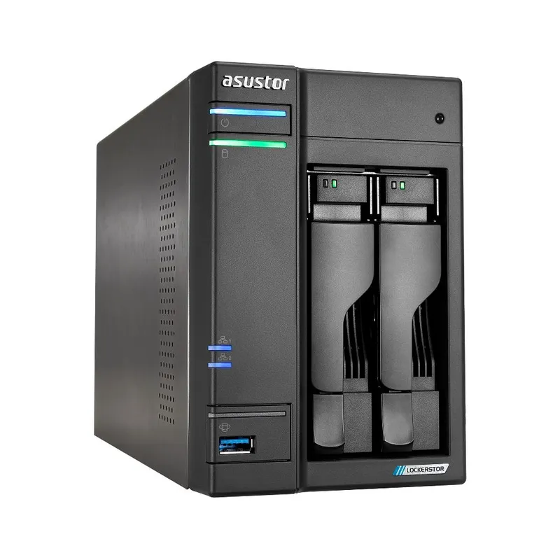 Платформа СХД ASUSTOR AS6702T 2 Bay (Max.10) 4xM.2 (90IX01N1-BW3S20)