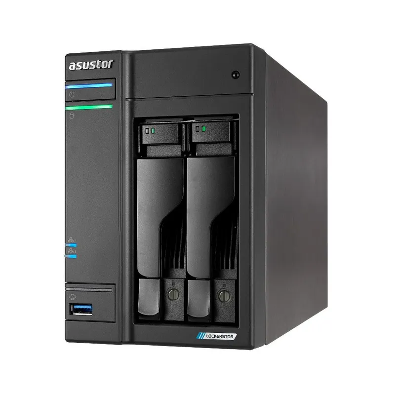 Платформа СХД ASUSTOR AS6702T 2 Bay (Max.10) 4xM.2 2x2.5GLAN 4GB (Max.16GB) DDR4 2xUSB HDMI (90IX01N1-BW3S20)