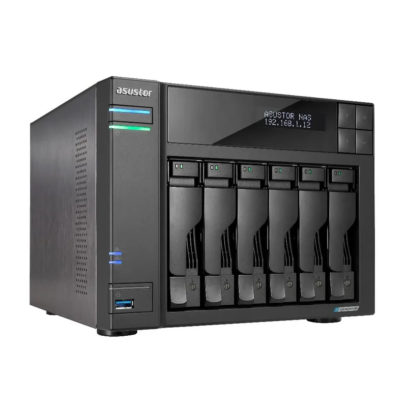 Платформа СХД ASUSTOR AS6706T 6 Bay (Max.14) 4xM.2 (90IX01N1-BW3S60)