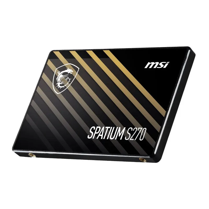 MSI SSD SPATIUM S270 240GB SATA III 2.5" R500/W400MB/s 3D NAND TLC MTBF 2M 50000/80000 IOPS 110TBW