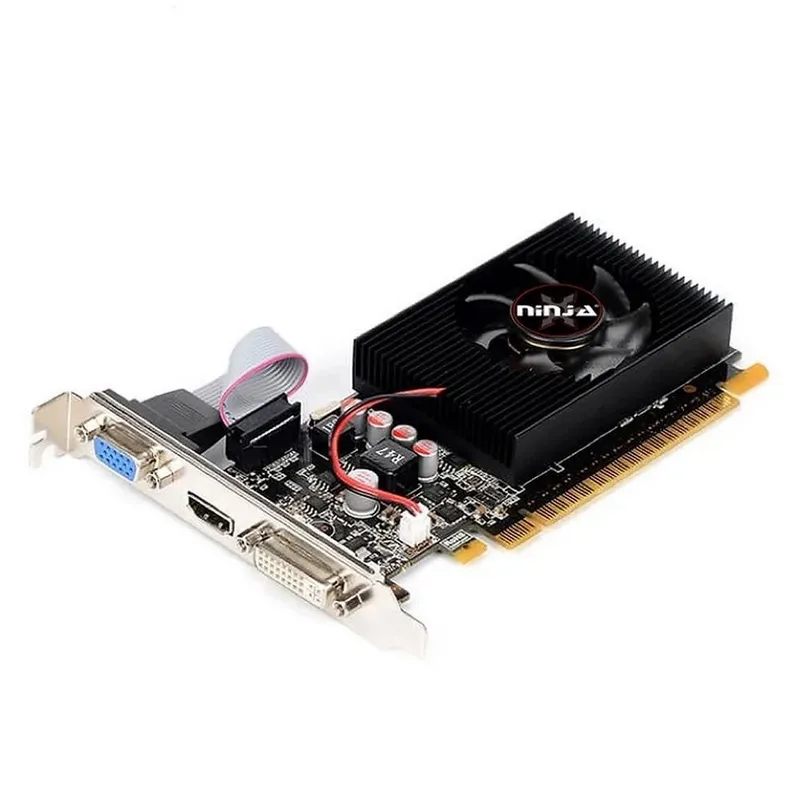 Видеокарта Ninja (Sinotex) R5 230 2GB DDR3 64bit VGA DVI HDMI 1FAN LP RTL