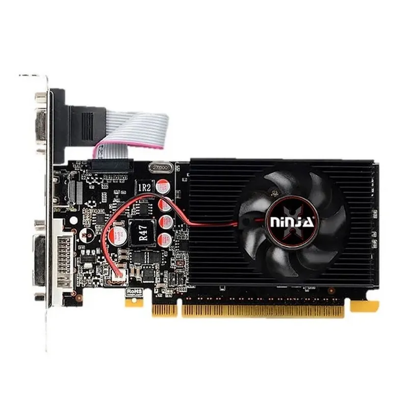 Видеокарта Ninja (Sinotex) R5 230 2GB DDR3 64bit VGA DVI HDMI 1FAN LP RTL