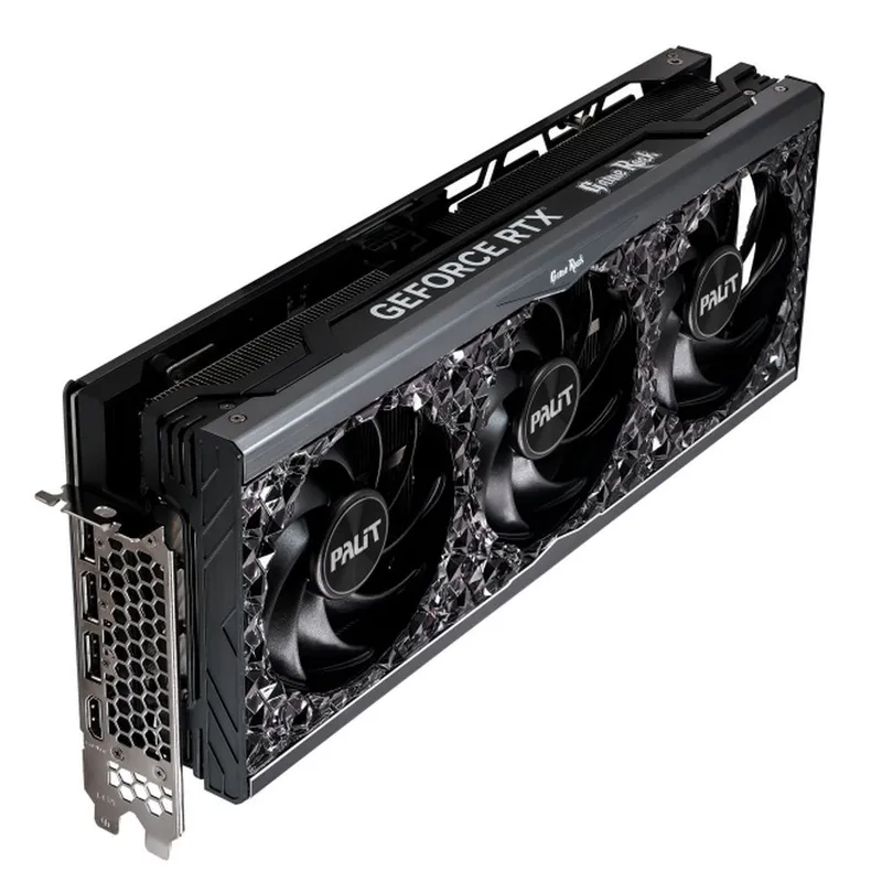 Видеокарта Palit RTX4070Ti GAMEROCK 12GB GDDR6X 192bit 3xDP HDMI (NED407T019K9-1045G)
