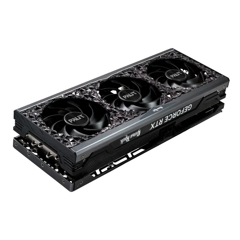 Видеокарта Palit RTX4070Ti GAMEROCK OC 12GB GDDR6X 192bit 3-DP HDMI |NED407TU19K9-1045G| RTL