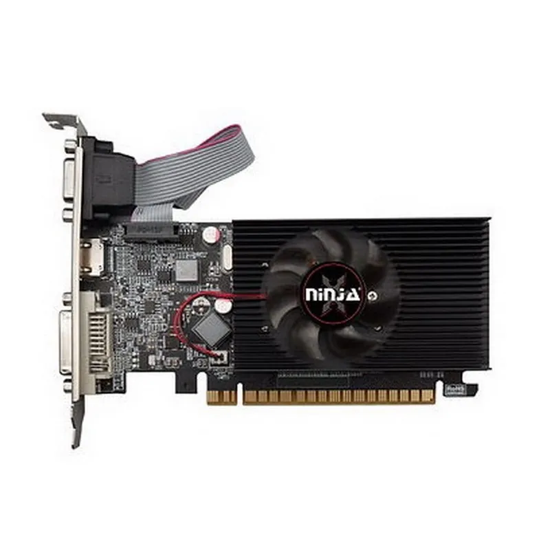 Видеокарта Ninja (Sinotex) GT610 1GB DDR3 64bit VGA DVI HDMI 1FAN LP RTL