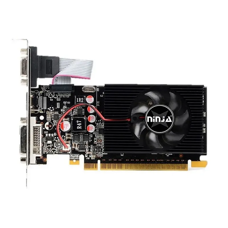 Видеокарта Ninja (Sinotex) GT730 4GB DDR3 128bit VGA DVI HDMI 1FAN LP RTL