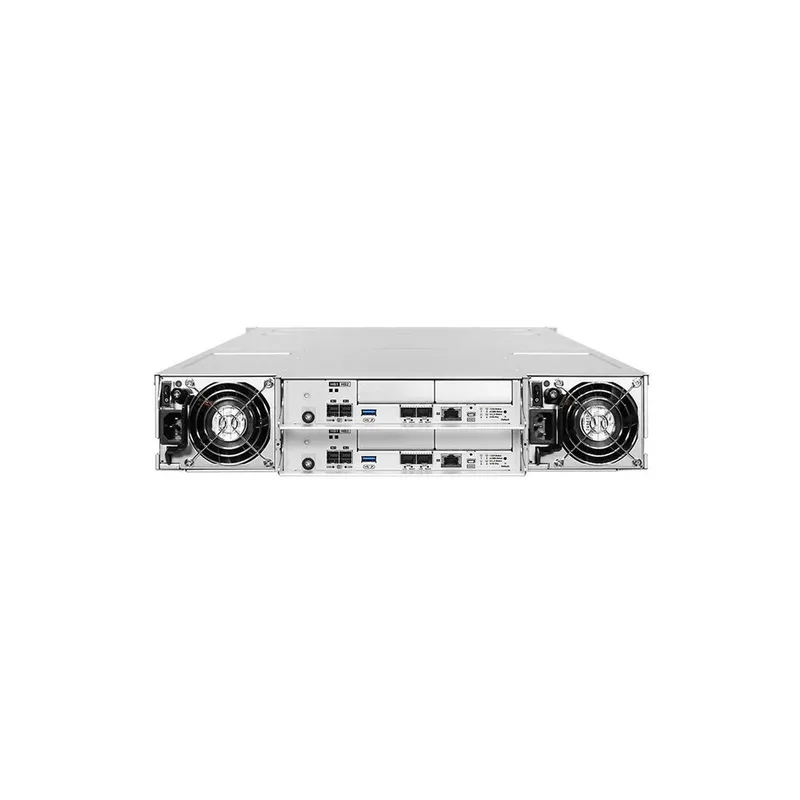 Система хранения данных Infortrend EonStor GS 3000 Gen3 2U/12bay Dual  controller 4x12Gb/s SAS, 4x25GbE(SFP28)+4xhost board, 4x4GB,2x(PSU+Fan), 2x(SuperCap.+Flash), 12xbay and 1xRMkit (GS 3012R3-D)