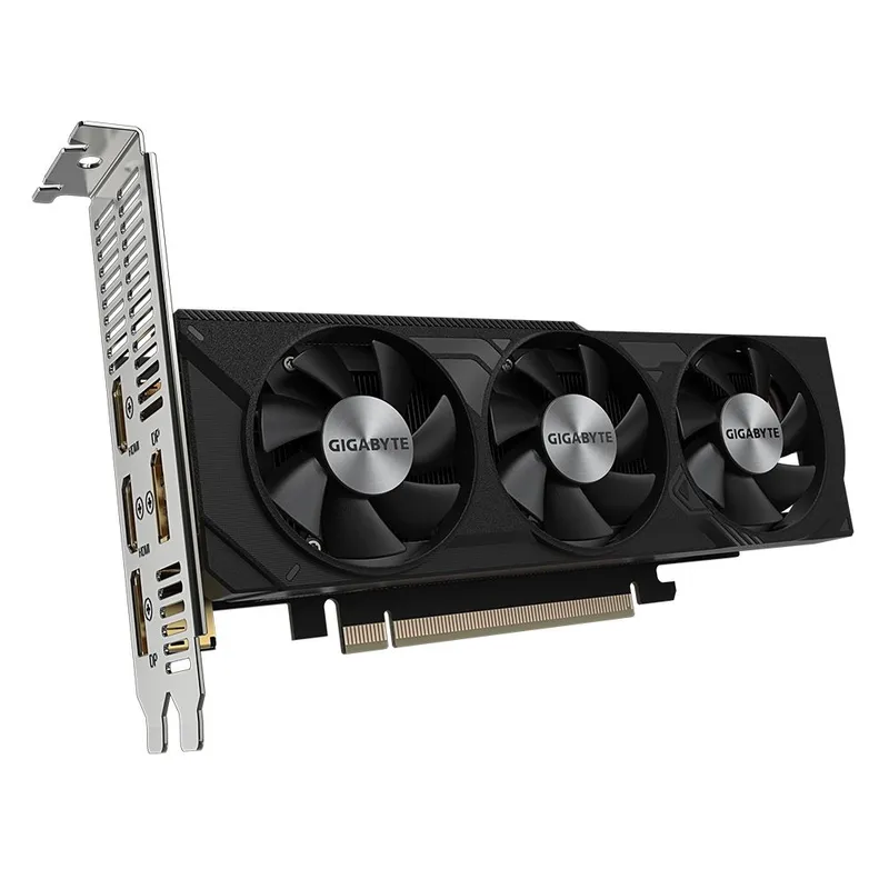 Видеокарта Gigabyte RTX4060 OC Low Profile 8GB GDDR6 128bit 2xDP 2xHDMI 3FAN RTL