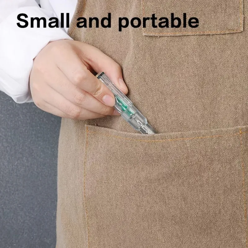  Индикаторная отвертка-тестер напряжения светодиодная Deli DL8004 12-250 В