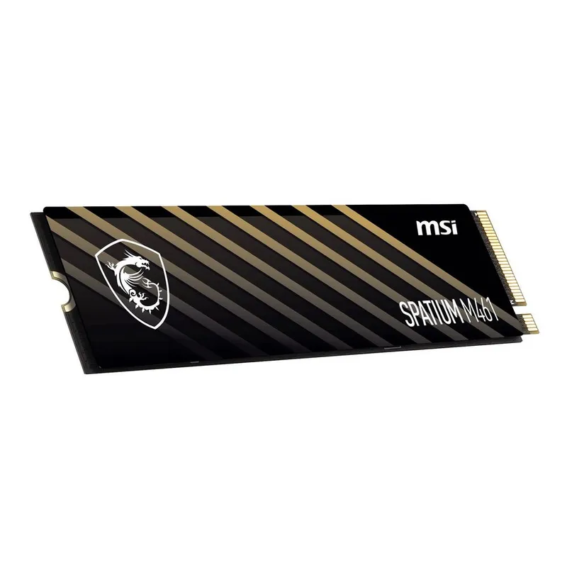 Твердотельный накопитель MSI SSD SPATIUM M461 2TB M.2 2280 PCle 4.0 NVMe R5000/W3200MB/s 3D NAND TLC MTBF 1.5M 680000/880000 IOPS 450TBW