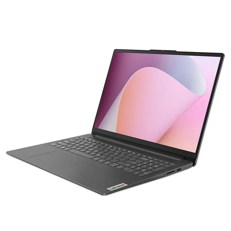 Ноутбук Lenovo IdeaPad Slim 3 15AMN8 Ryzen 3 7320U/8Gb/SSD256Gb/15.6"/IPS/FHD/noOS/black (82XQ007WRK)